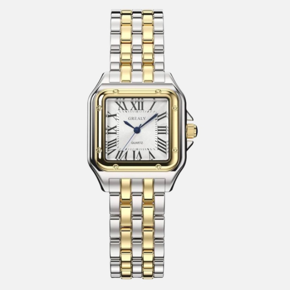 Panthere Classic Square Two-Tone Watch
